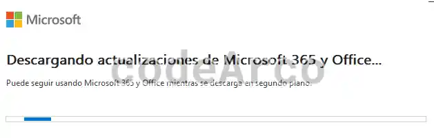 Actualizar Office para instalar nuevo idioma