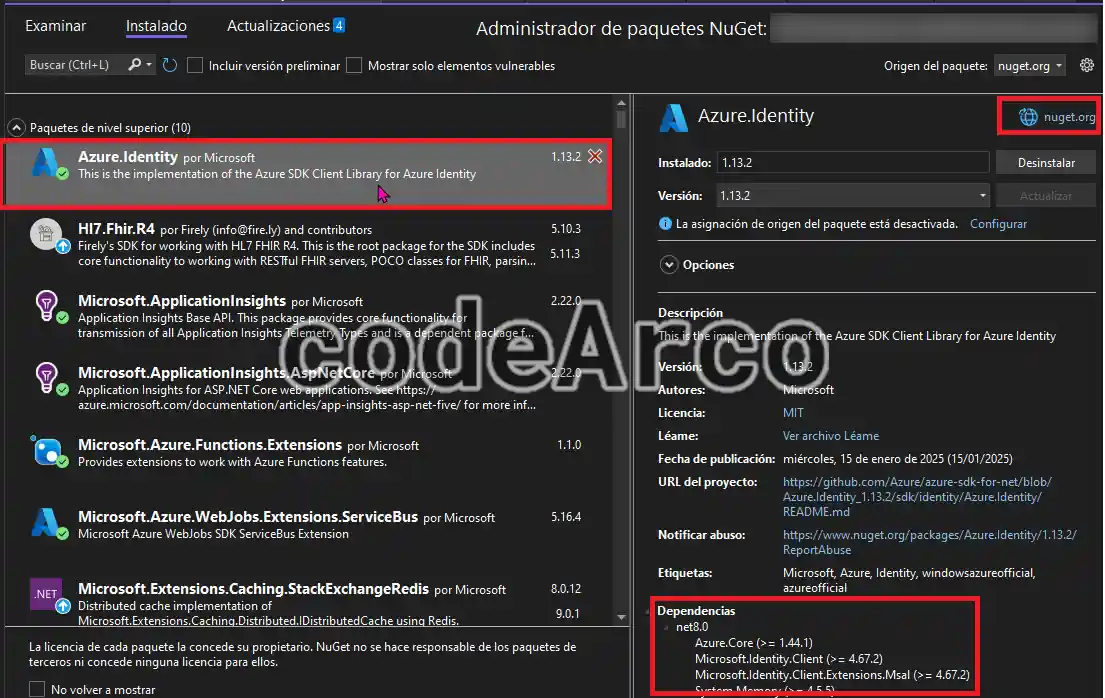 Check compatibility of newly installed package