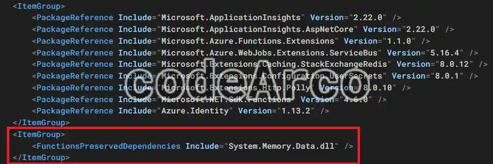 Force installation dll in project