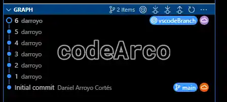 Base example for cleaning Git history with VSCode