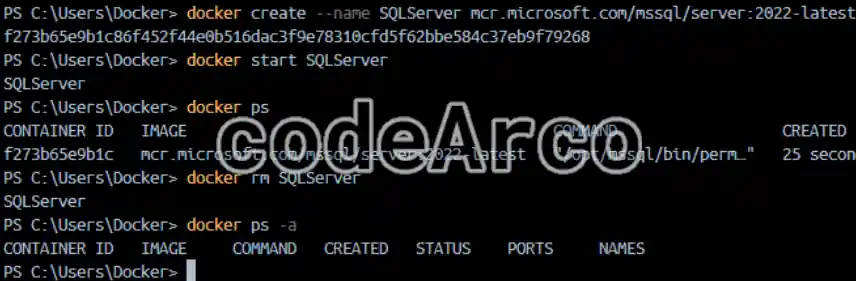 How to name a container in Docker with commands
