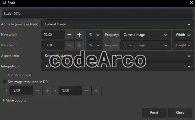 Batch scale images with Gimp and Batcher