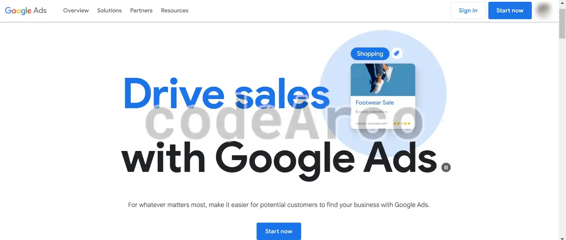 Google Ads create free account without credit card
