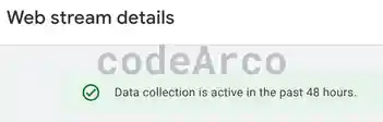 Active data collection in Google Analytics 4 GA4