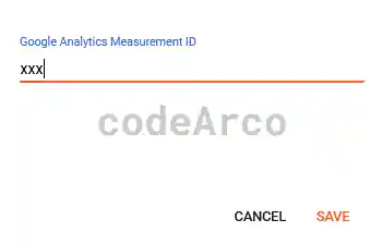 Blogger Google Analytics 4 id tag