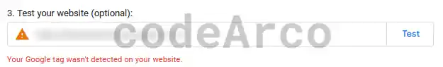 Google Tag Manager test