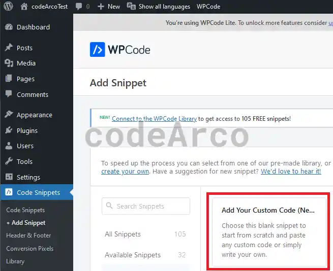 Add PHP code for Polylang language switcher menu
