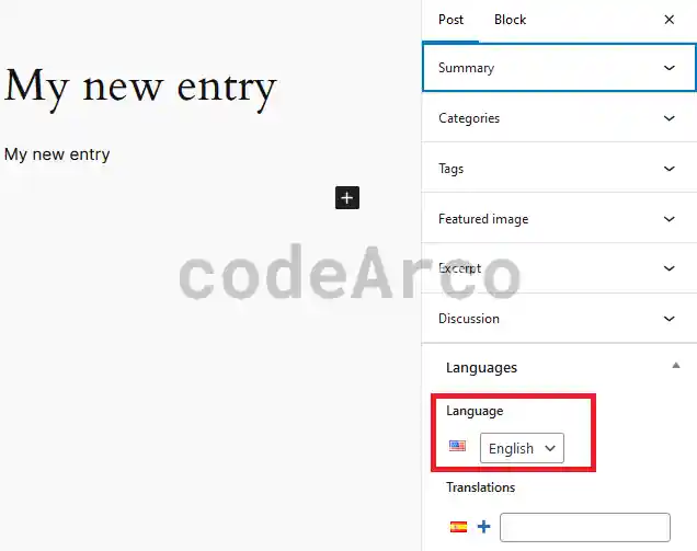 Wordpress how to translate posts with Polylang