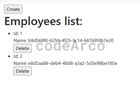 Docker compose yml in AppService example