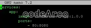 Modify docker-compose yml ports for virtual machine