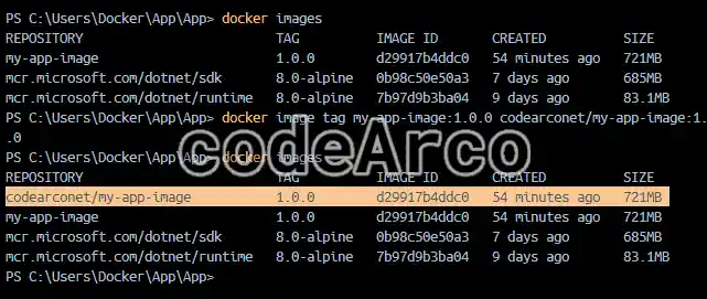 Rename Docker image