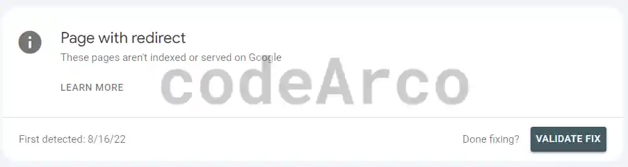 Validate fix sitemap Google Search Console