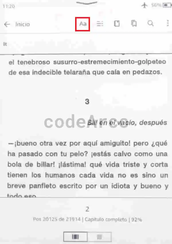 How to change letter style on your Kindle