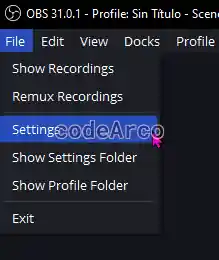 OBS Studio Video encoder settings