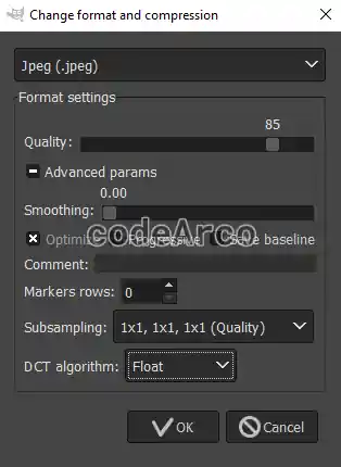 Gimp compress images in bulk