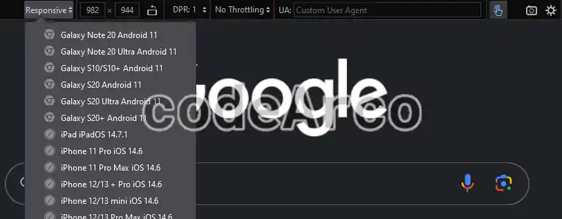 Mobile web compatibility with Firefox