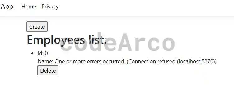 Docker error API connection refused