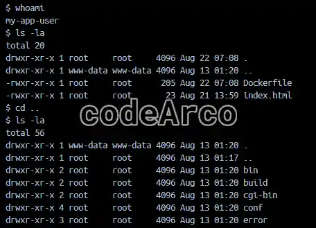 Docker how to change default container user