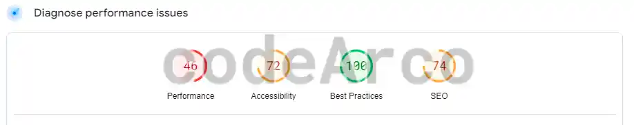Diagnose performance issues Google PageSpeed Insights