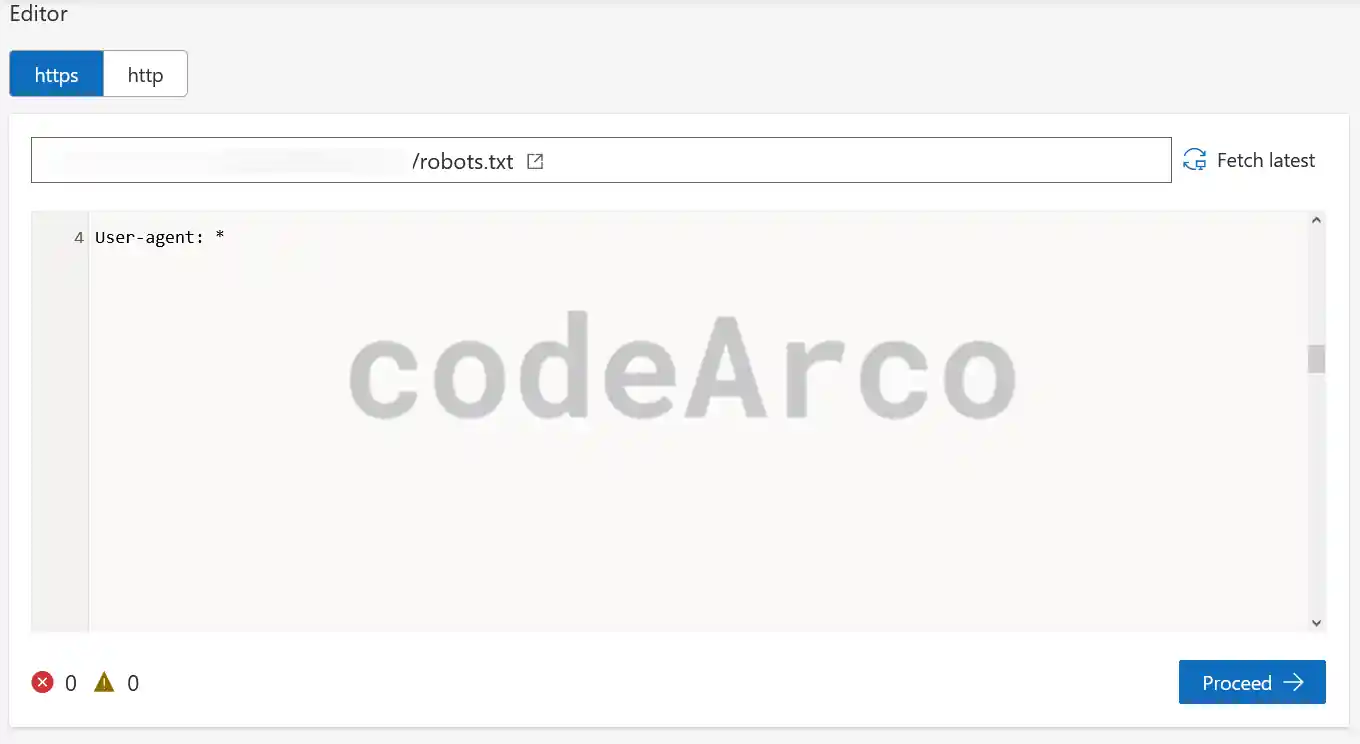 Robots txt in Bing Webmaster Tools