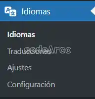 Configuracion avanzada de Polylang