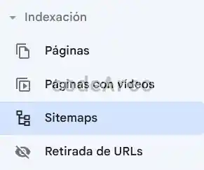 Indexacion sitemaps Google Search Console