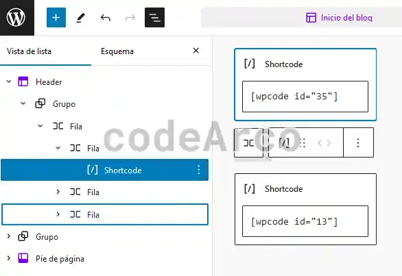 Shortcode menu condicional por idioma WordPress y Polylang