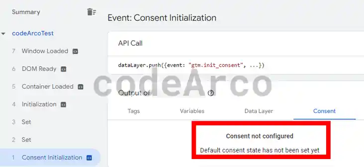 Consent mode v2 no configurado en Tag Manager