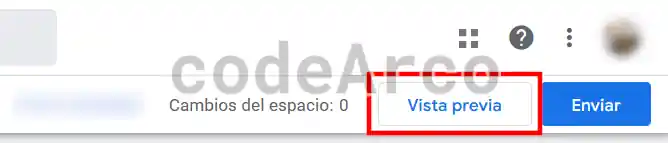 Vista previa Google Tag Manager