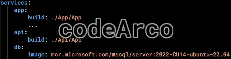 docker-compose yml services build vs image