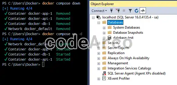 Persistencia de datos y volumenes en docker-compose yml