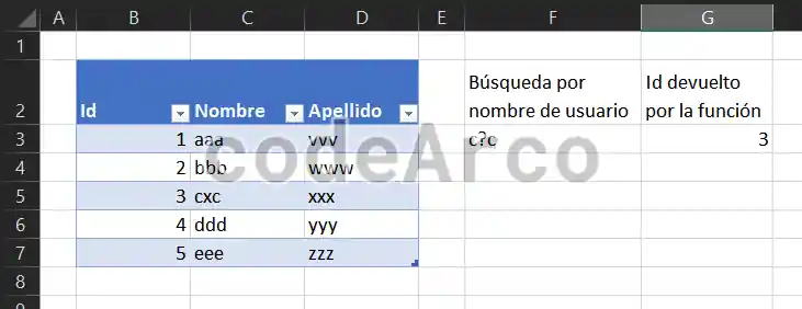 Utilizar caracteres comodin en Excel parte 1