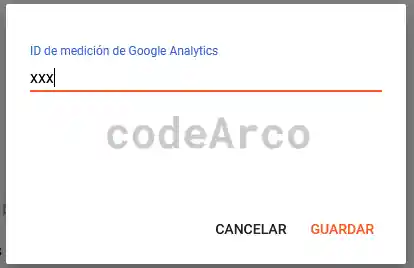Blogger Google Analytics 4 id etiqueta