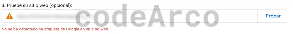 Prueba de Google Tag Manager