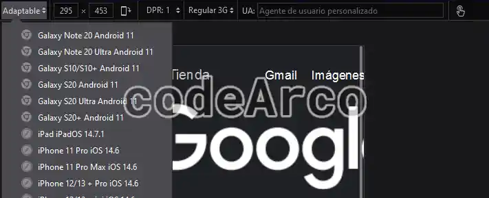 Compatibilidad web movil con Firefox