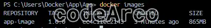 Optimizar Docker con dockerignore tamano imagen