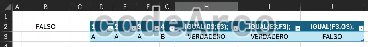 Como evitar formulas anidadas en Excel