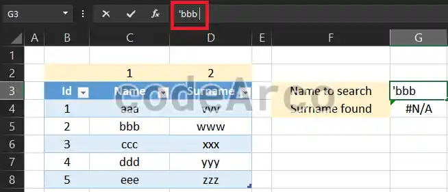 Blank spaces generate error NA
