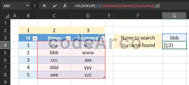 Fix range in VLOOKUP formula