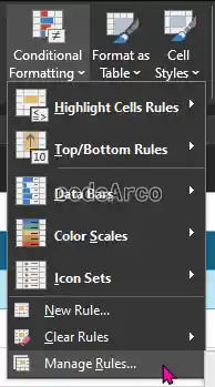 How to create conditional formatting to detect values ​​in Excel